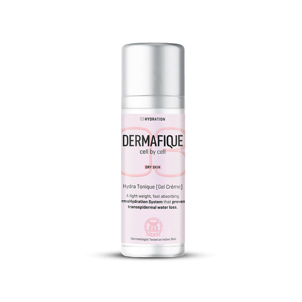 Dermafique Hydra Tonique Gel Creme With Shea Butter, Hydrating Moisturizer For Dry Skin