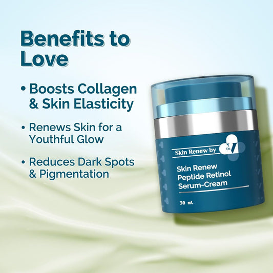 Buy The Derma Co Dr.V Skin Renew Peptide Retinol Serum-Cream from DrMediCart, Ship from India to USA