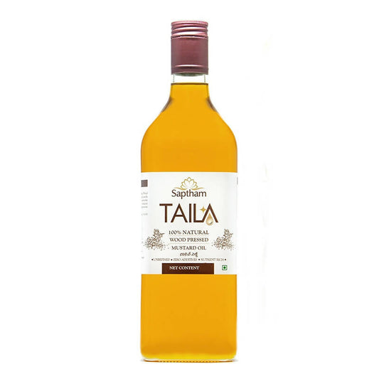 Saptham Taila 100% Wood Pressed Mustard Oil