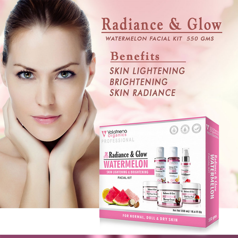 Volamena Radiance & Glow Watermelon Facial Kit