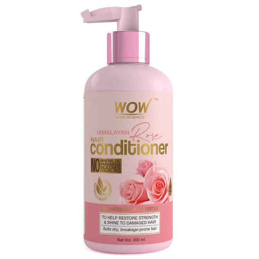 WOW Skin Science Himalayan Rose Conditioner For Volumnising Hair, Anti Smelly Scalp