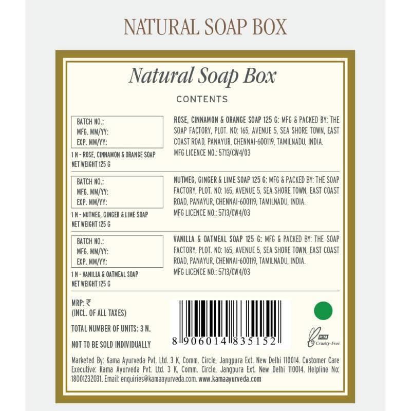 Kama Ayurveda Natural Soap Gift Box