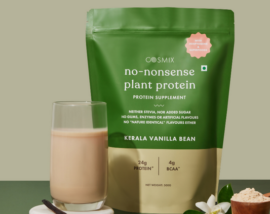 Cosmix No Nonsense Plant Protein Kerala Vanilla Bean