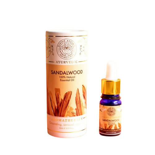Divine Aroma 100% Natural Sandalwood Essential Oil