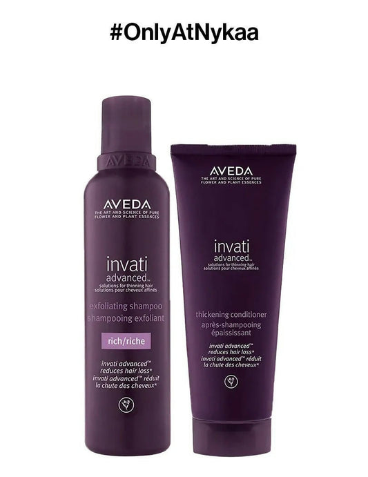 Buy Aveda Invati Rich 2 Step Routine - Shampoo & Conditioner Combo from DrMediCart, Ship from India to USA