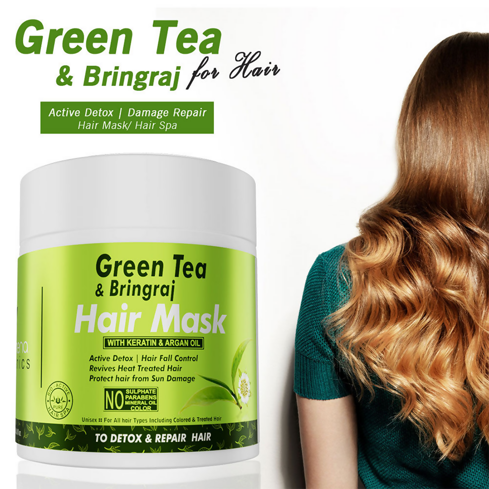 Volamena Green Tea & Bhringraj Hair Mask