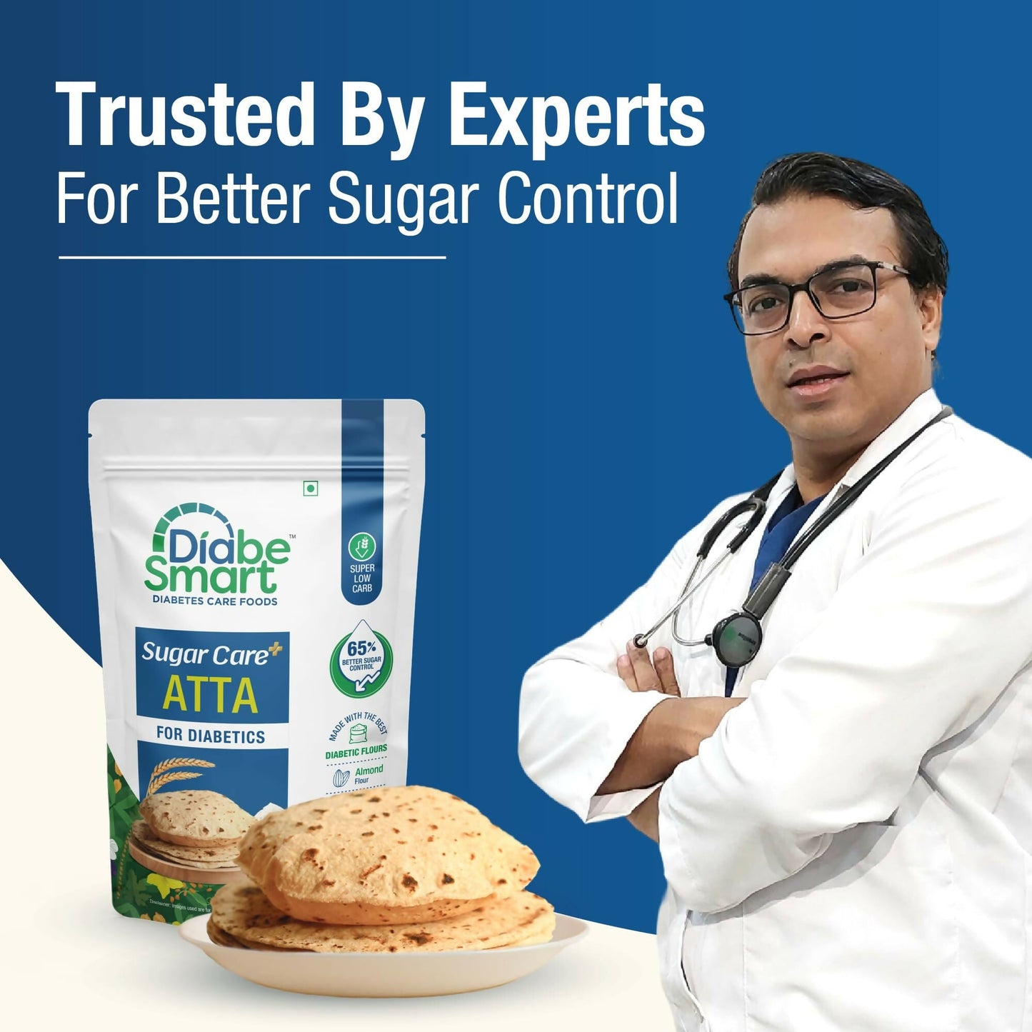 DiabeSmart Sugar Care Plus Atta