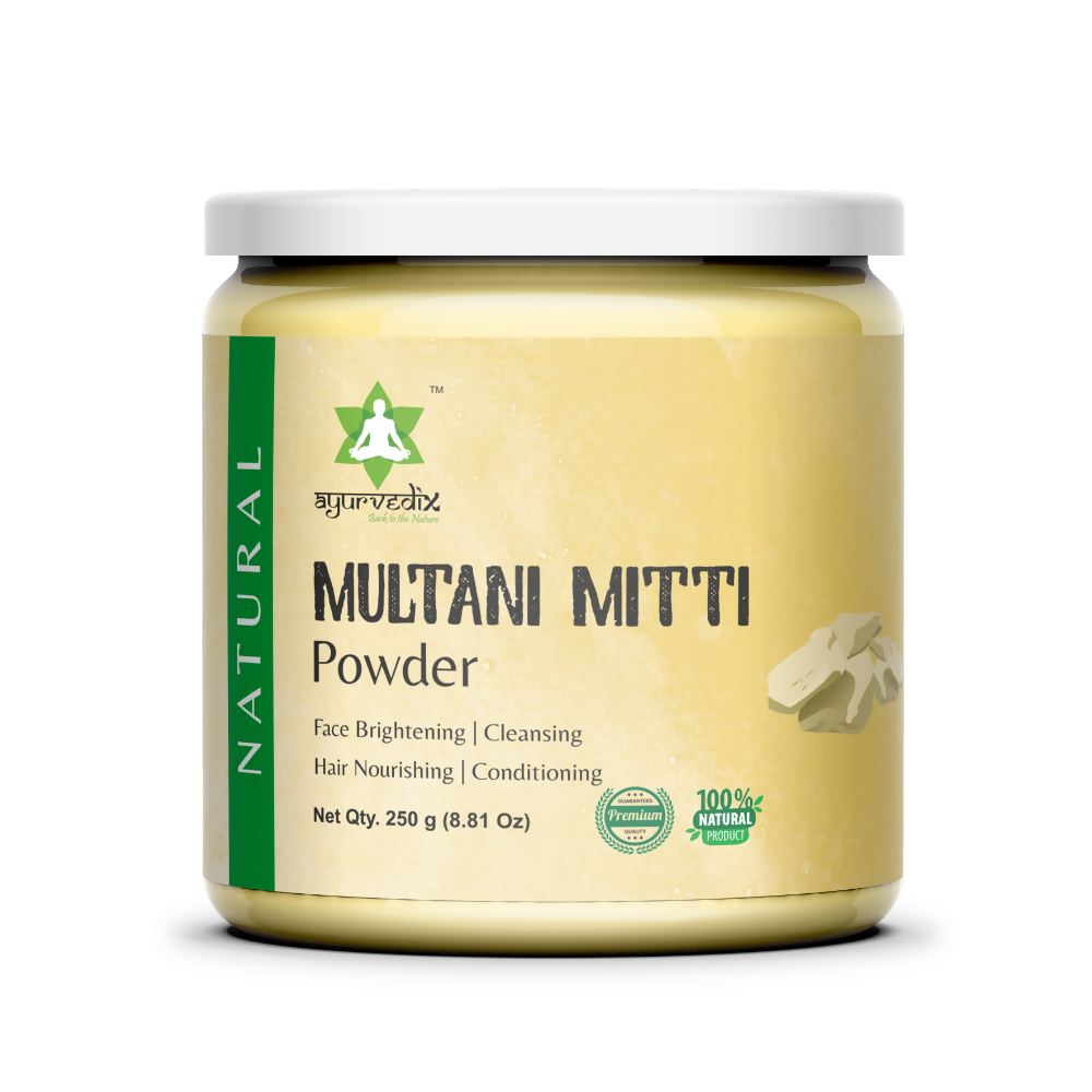 Buy Ayurvedix Natural Multani Mitti Powder from DrMediCart, Ship from India to USA