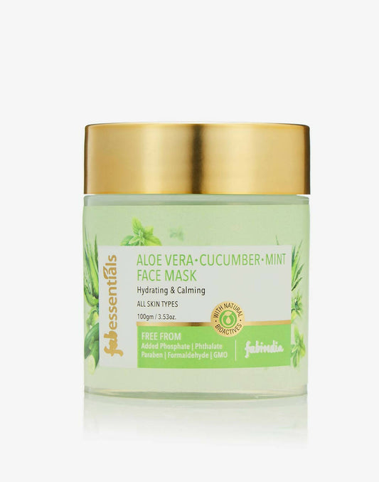 Fabessentials Aloe Vera Cucumber Mint Face Mask