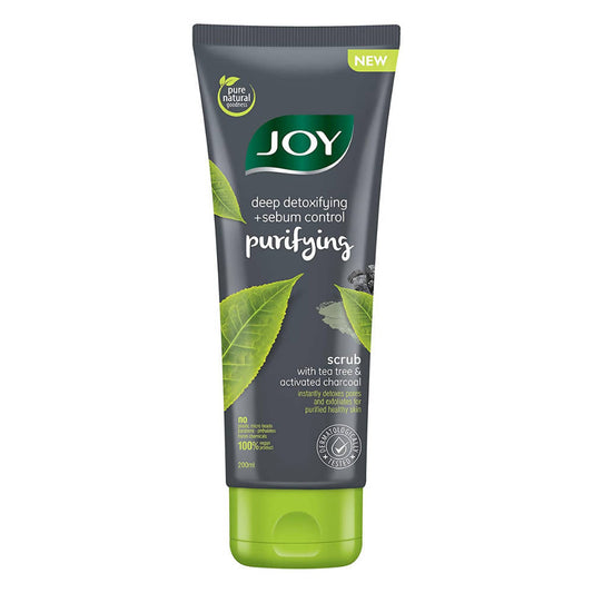 Joy Purifying Scrub With Tea Tree & Activated Charcoal
