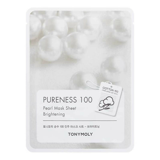 Tonymoly Pureness 100 Pearl Mask Sheet Brightening - Korean Skincare