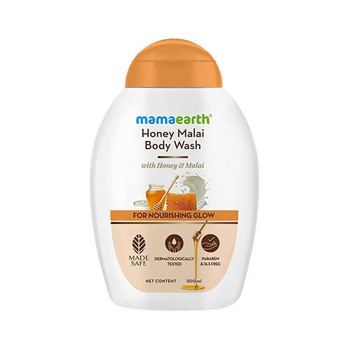 Buy Mamaearth Honey Malai Body Wash for Nourishing Glow from DrMediCart, Ship from India to USA