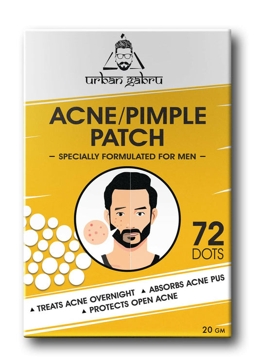 UrbanGabru Acne Pimple Patch - Invisible Facial Stickers Reduces Pimple Overnight