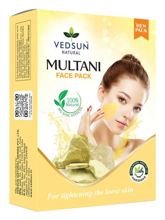 Vedsun Naturals Multani Mitti Face Pack for Face and Skin