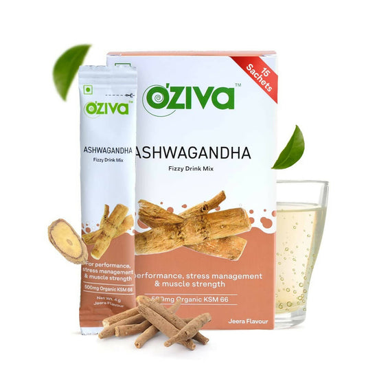 OZiva Ashwagandha Fizzy Drink Mix