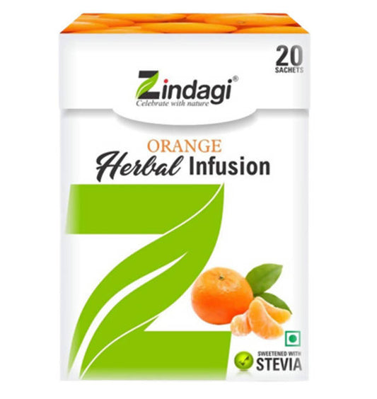 Zindagi Orange Herbal Infusion Sachets