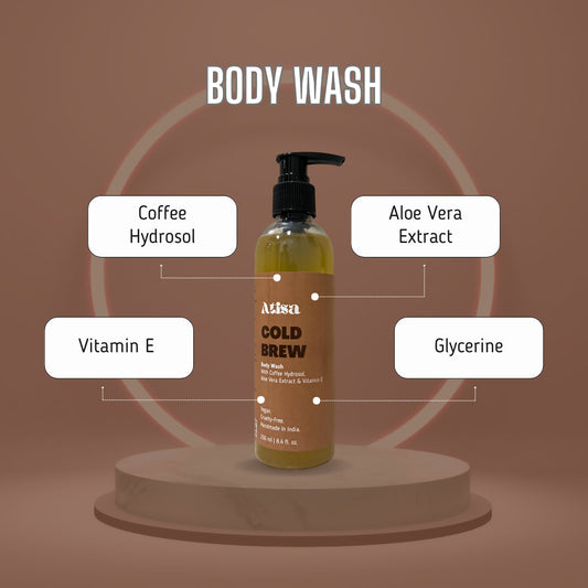 Buy Atisa Cold Brew Body Wash from DrMediCart, Ship from India to USA