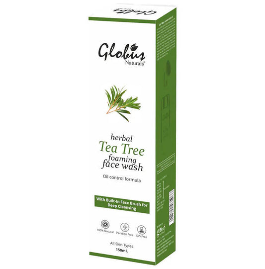Globus Naturals Tea Tree Foaming Face Wash - DrMediCart