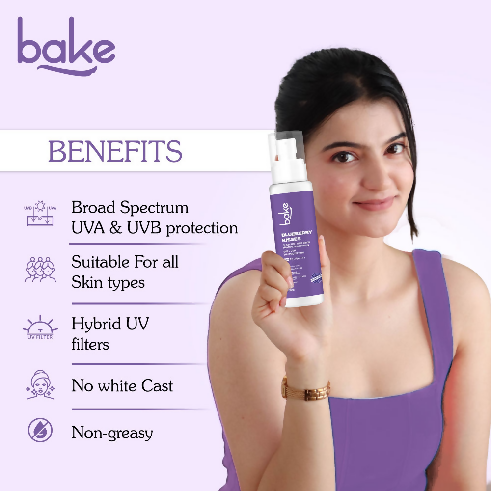 Bake 2% Kojic Acid Sunscreen Spf 70 With Alpha Arbutin & Niacinamide