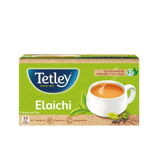 Tetley Elaichi Flavoured Chai - Black Tea, Every Sip Will Awaken Your Senses