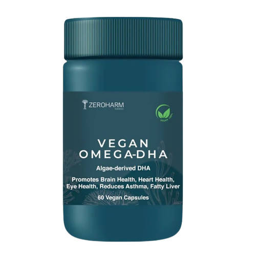 Zeroharm Vegan Omega 3 DHA Capsules
