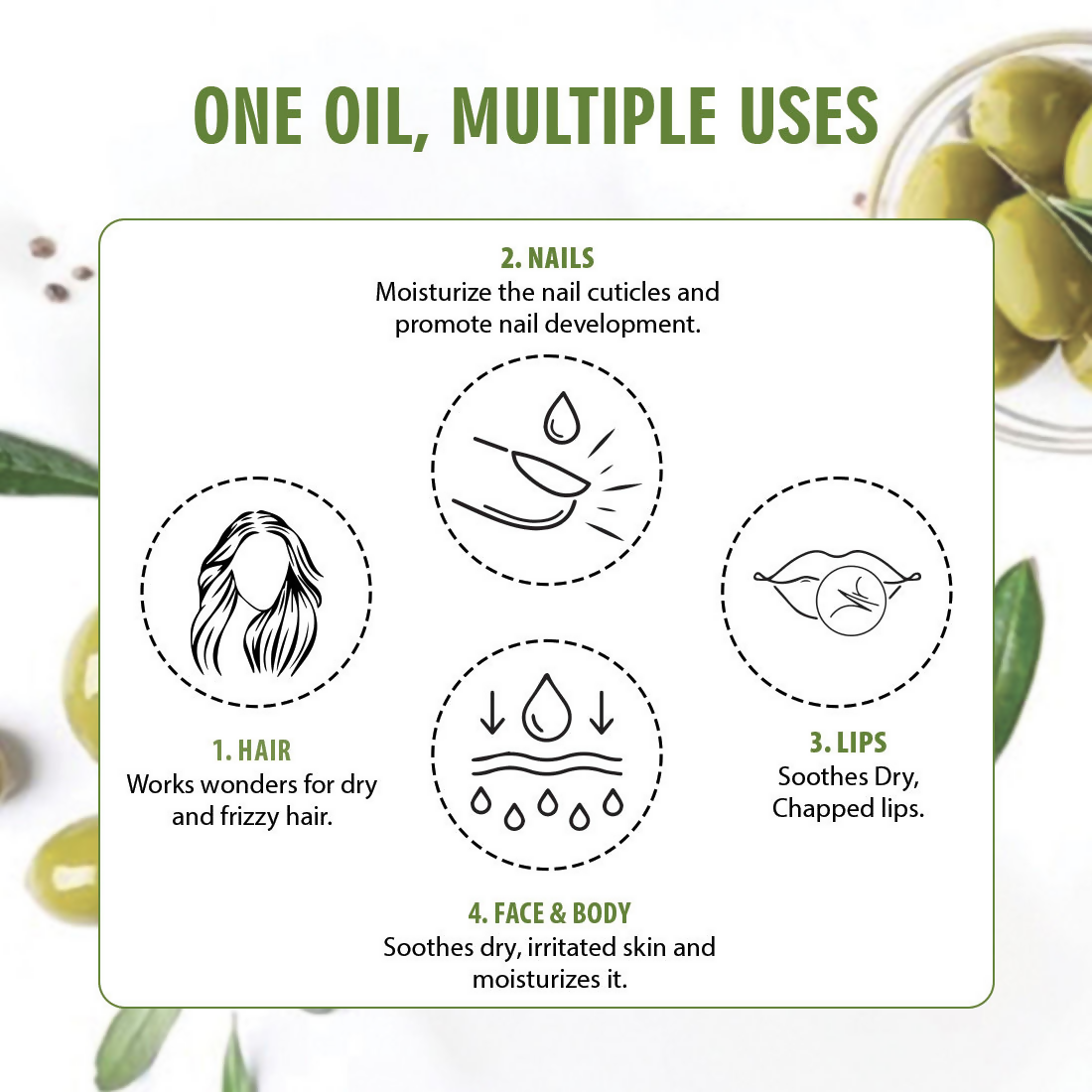 The Natural Wash Olive Oil Non-Sticky & Lightweight
