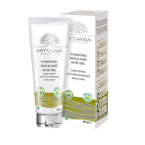 Mitvana Hydrating Skin & Hair Aloe Gel (with Aloe Vera)