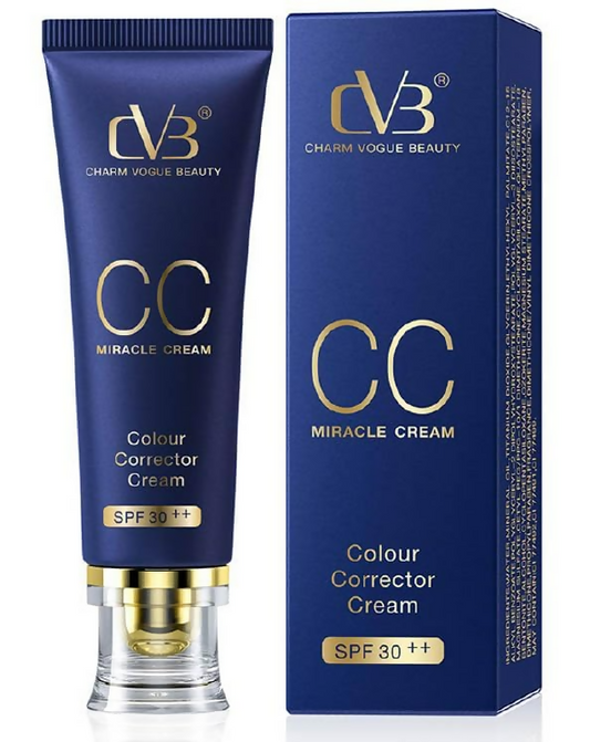 CVB Colour Corrector Cream Spf30++ Miracle Cream C04 Shade 01 White Lvory