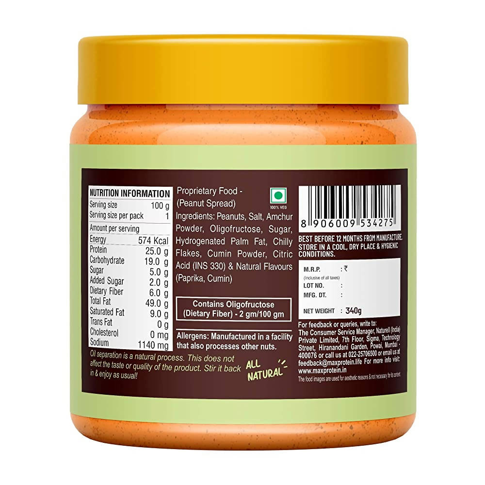 RiteBite Max Protein Spicy Chutney Peanut Butter