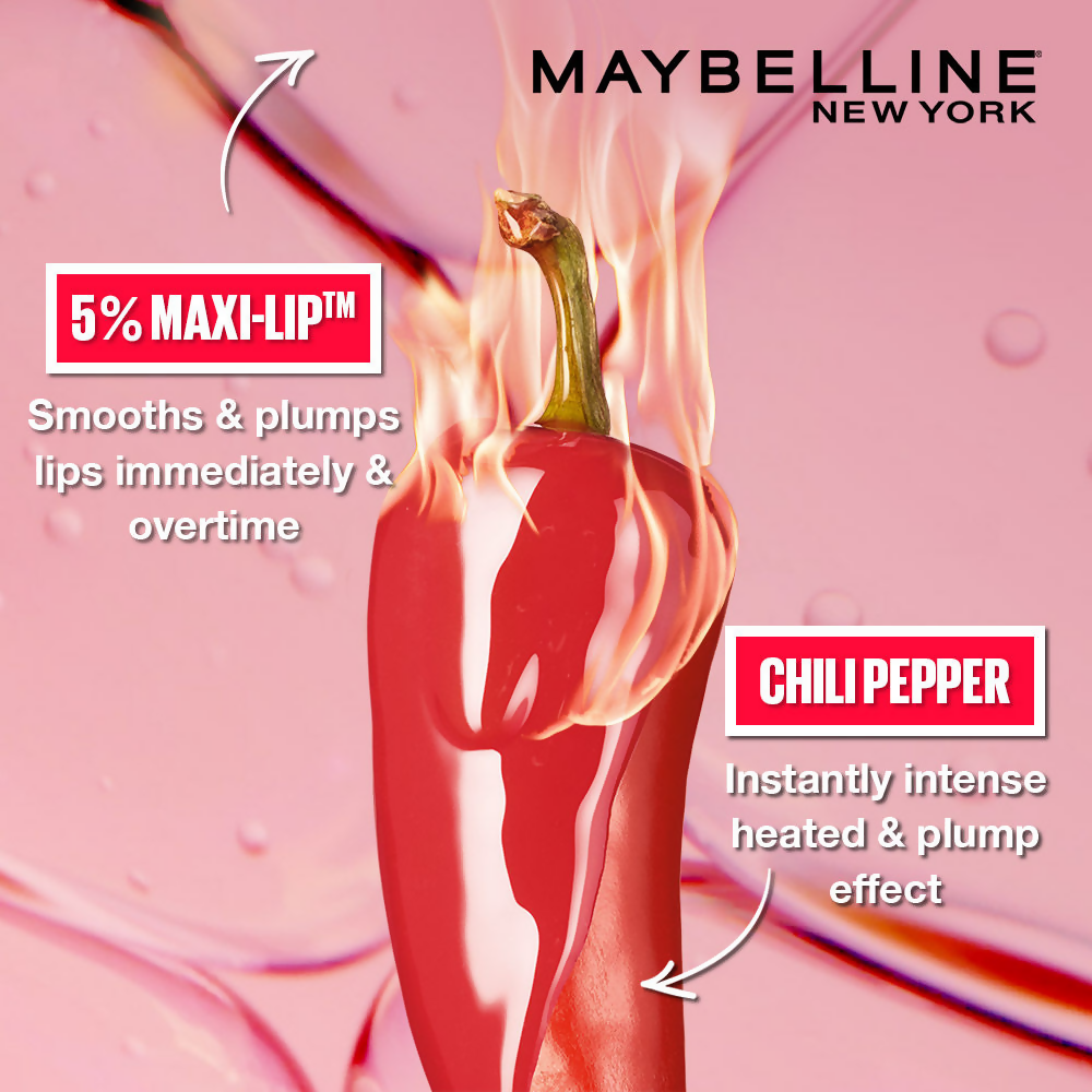 Maybelline New York Lifter Plump - Plumping Lip Gloss - Peach Fever