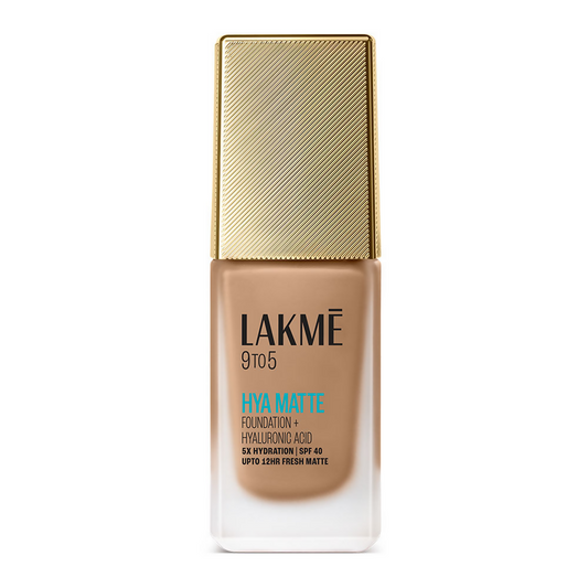 Lakme 9to5 Hya Matte Foundation + Hyaluronic Acid - Cool Walnut