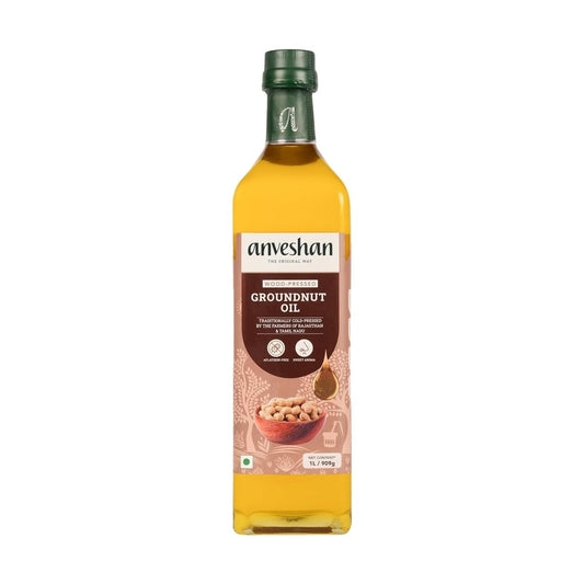 Anveshan Wood Pressed Groundnut Oil