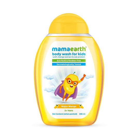 Buy Mamaearth Major Mango Body Wash For Kids with Mango & Oat Protein from DrMediCart, Ship from India to USA