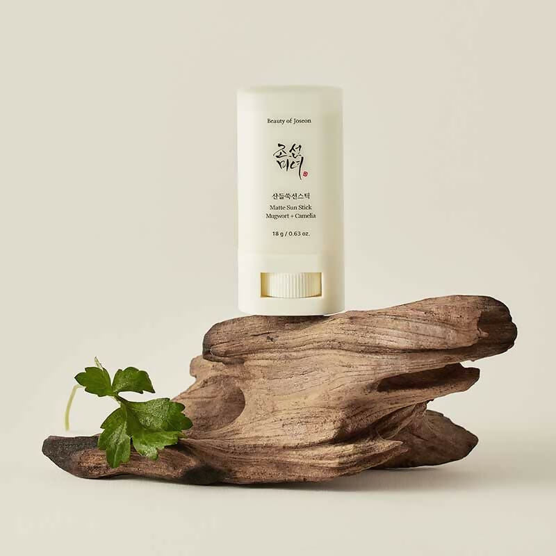 Beauty of Joseon Matte Sun Stick : Mugwort + Camelia SPF 50 PA++++ - Korean Skincare