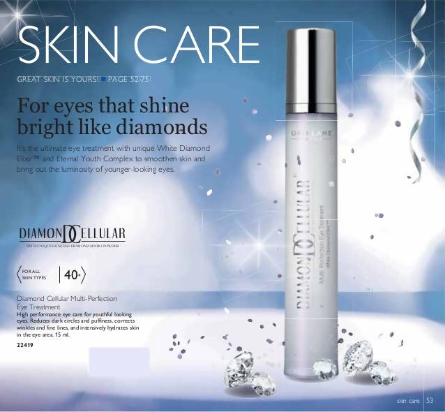 Oriflame Diamond Cellular Multi-Perfection Eye Treatment - DrMediCart
