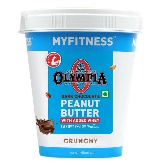 Buy Myfitness High Protein Dark Chocolate Peanut Butter Crunchy from DrMediCart