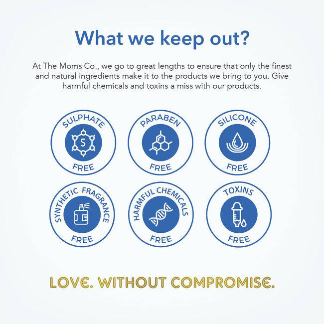 The Moms Co Natural Protein Shampoo - Drmedicart