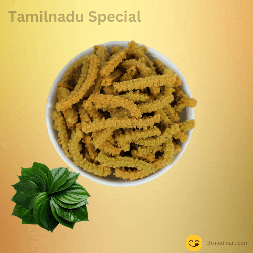 Buy Betel Leaf Garlic Murukku from DrMediCart, Ship from India to USA