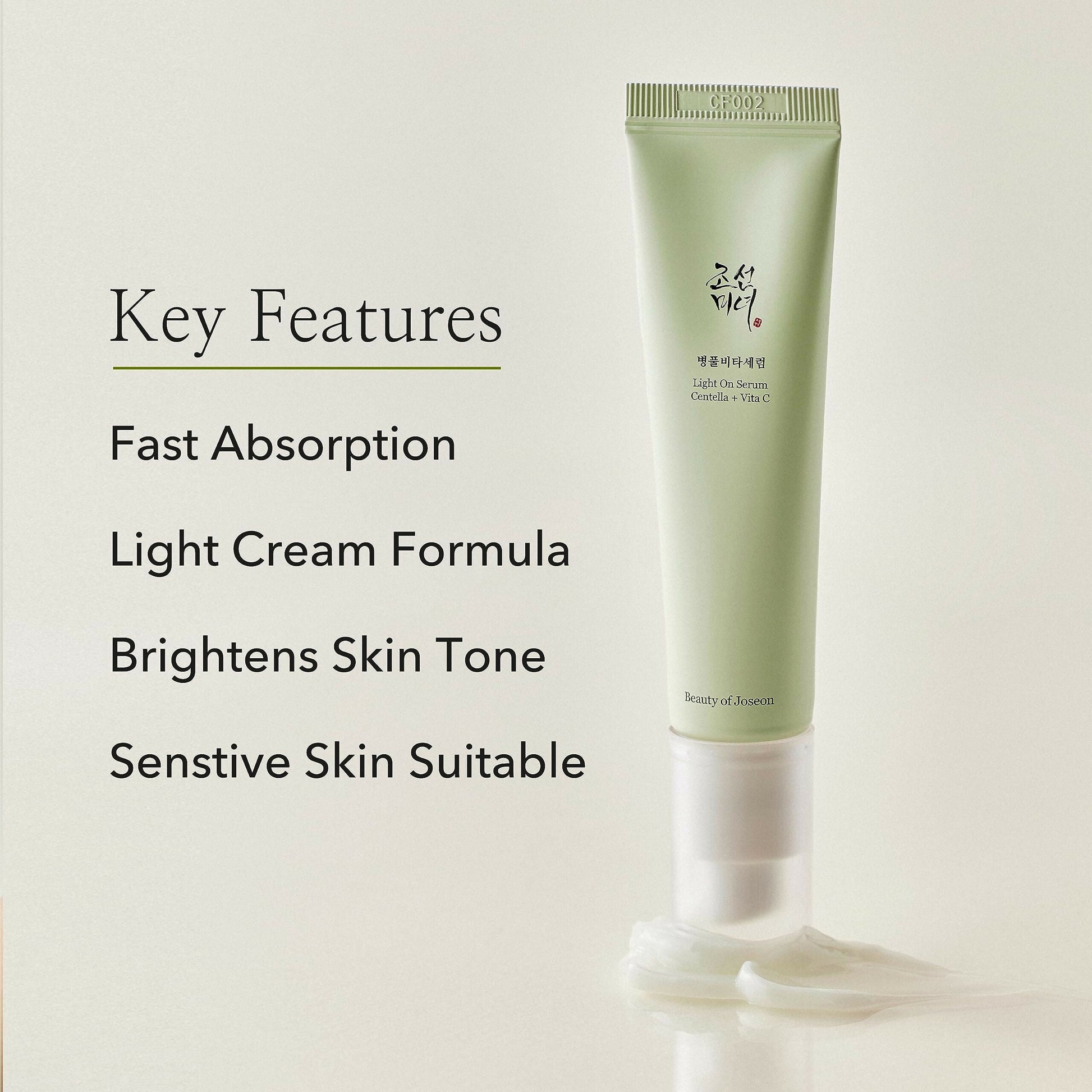 Beauty of Joseon Light On Serum Centella + Vita C - Korean Skincare