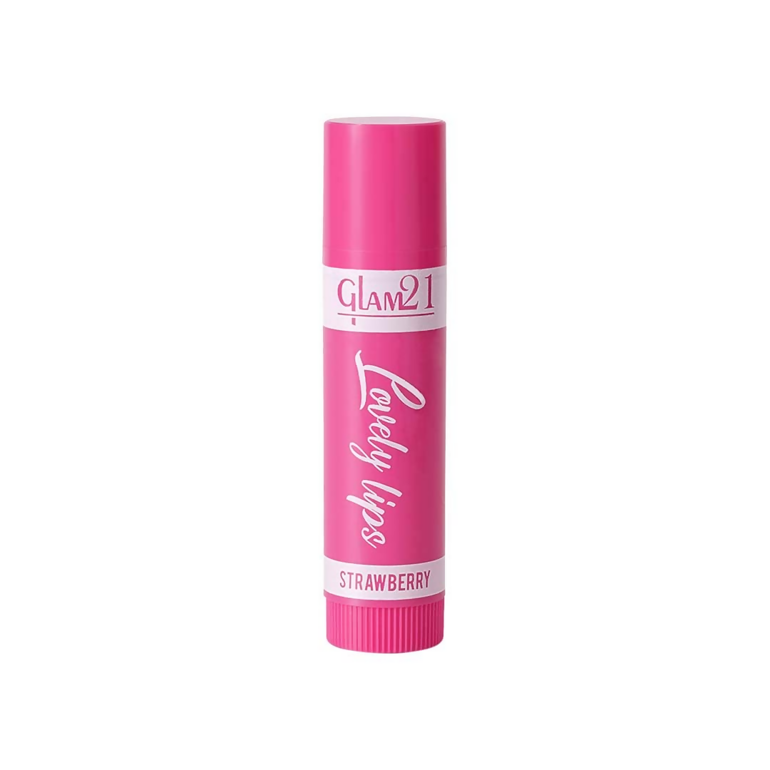 Glam21 Moisturizing Lip Balm Fruit Extract & Infused Active Ingredients - Strawberry