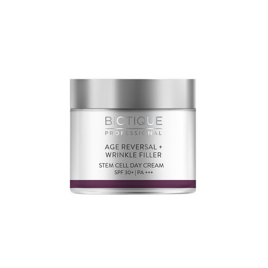 Biotique Professional Age Reversal + Wrinkle Filler Stem Cell Day Cream SPF 30