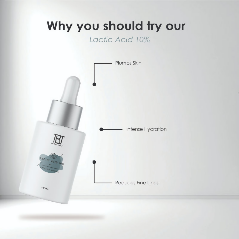 The Body Temple Lactic Acid 10% Face Serum
