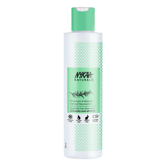 Nykaa Naturals Advanced Hair Growth Shampoo With Rosemary & Naturally Derived Niacinamide