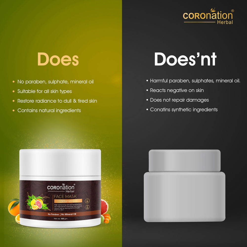 Coronation Herbal Vitamin C Face Mask