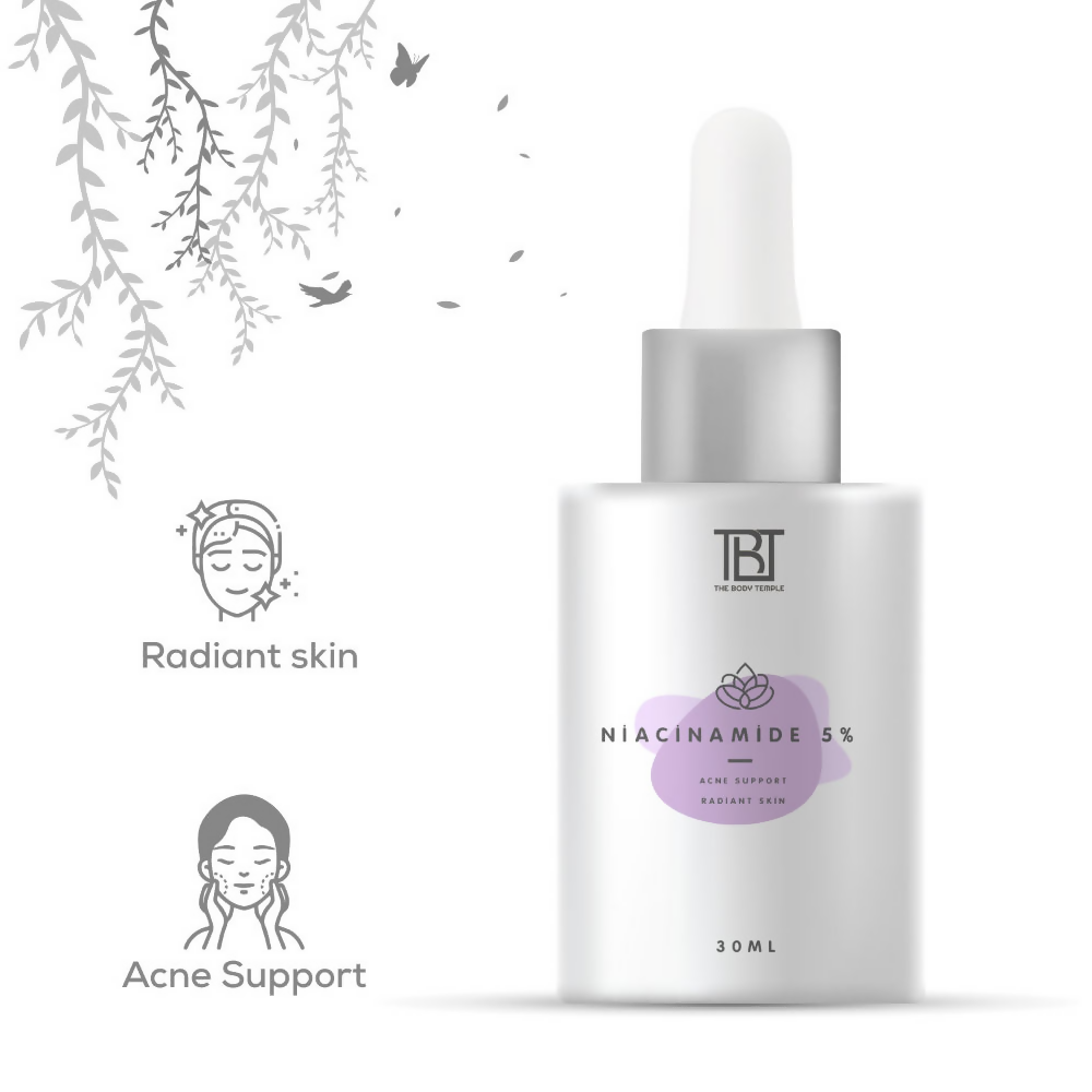 The Body Temple 5% Niacinamide Face Serum