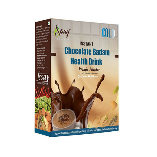Spag Herbals Cold Instant Chocolate Badam Health Drink