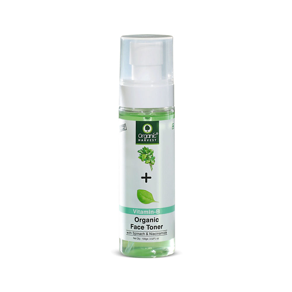 Buy Organic Harvest Vitamin B Organic Face Toner with Spinach & Niacinamide from DrMediCart, Ship from India to USA