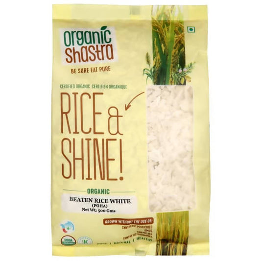 Buy Organic Shastra White Beaten Rice (Poha) from DrMediCart