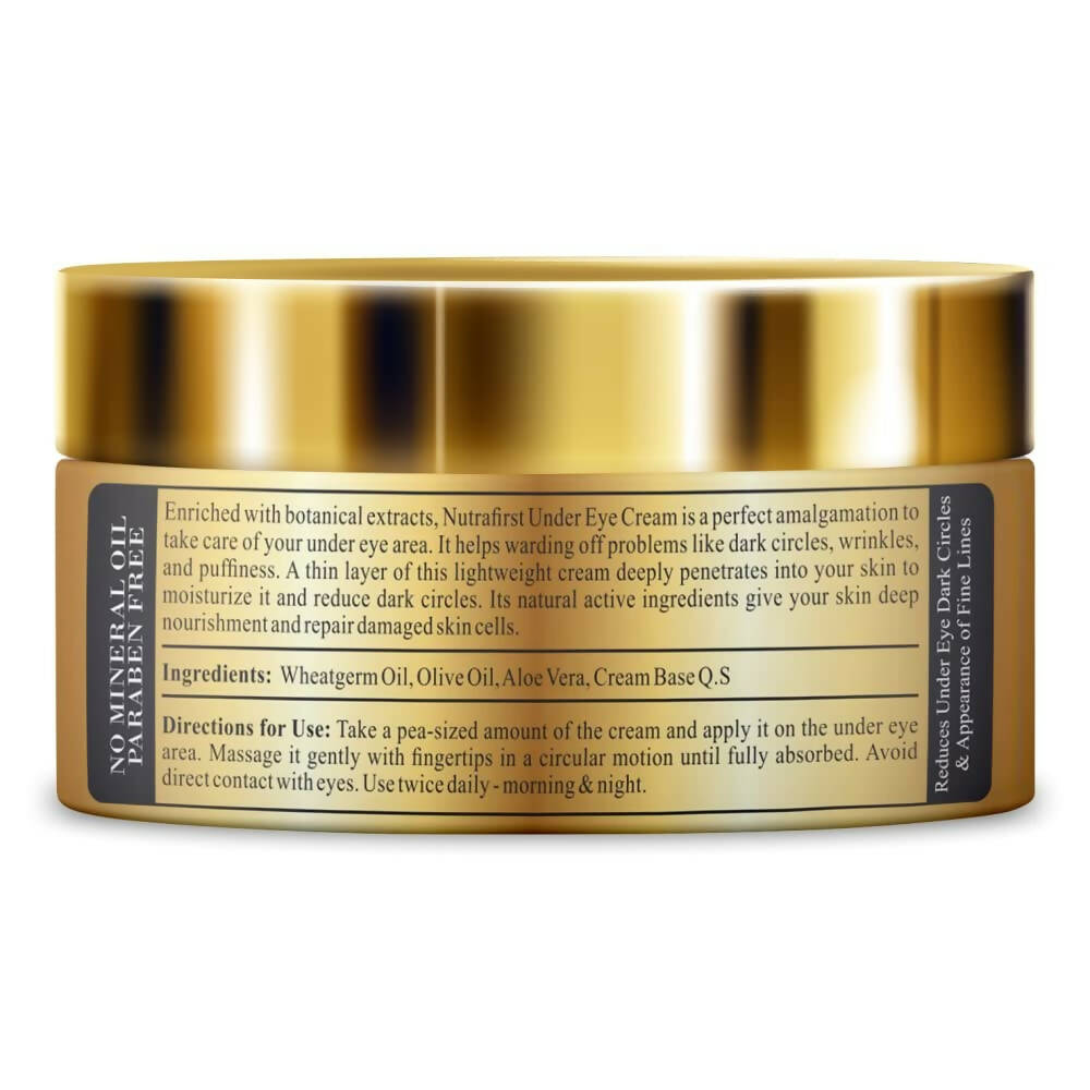 Nutrafirst Under Eye Cream for Dark Circles - DrMediCart