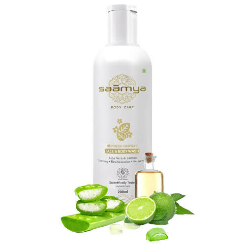 Saamya ReFresh Herbal Face & Body Wash